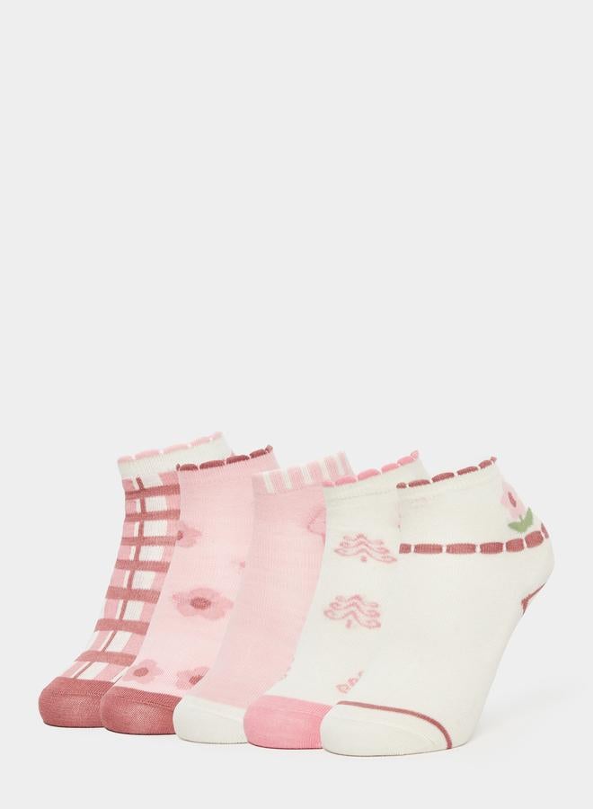 ستايلي طقم 5 أزواج جوارب متنوعة - Image 1